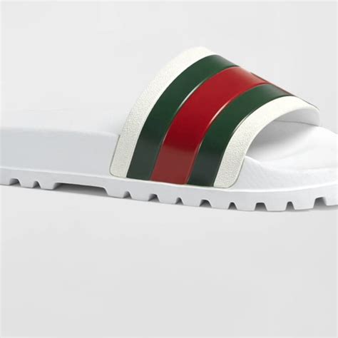 gucci white pursuit trek sandals|Designer Sandals for Women .